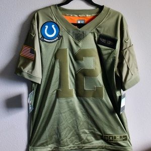 Andrew Luck Salute to Service Football Jersey